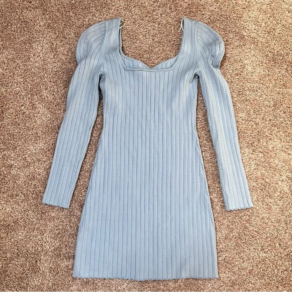 Adelyn Rae Ribbed Sweater Dress - Picture 7 of 10